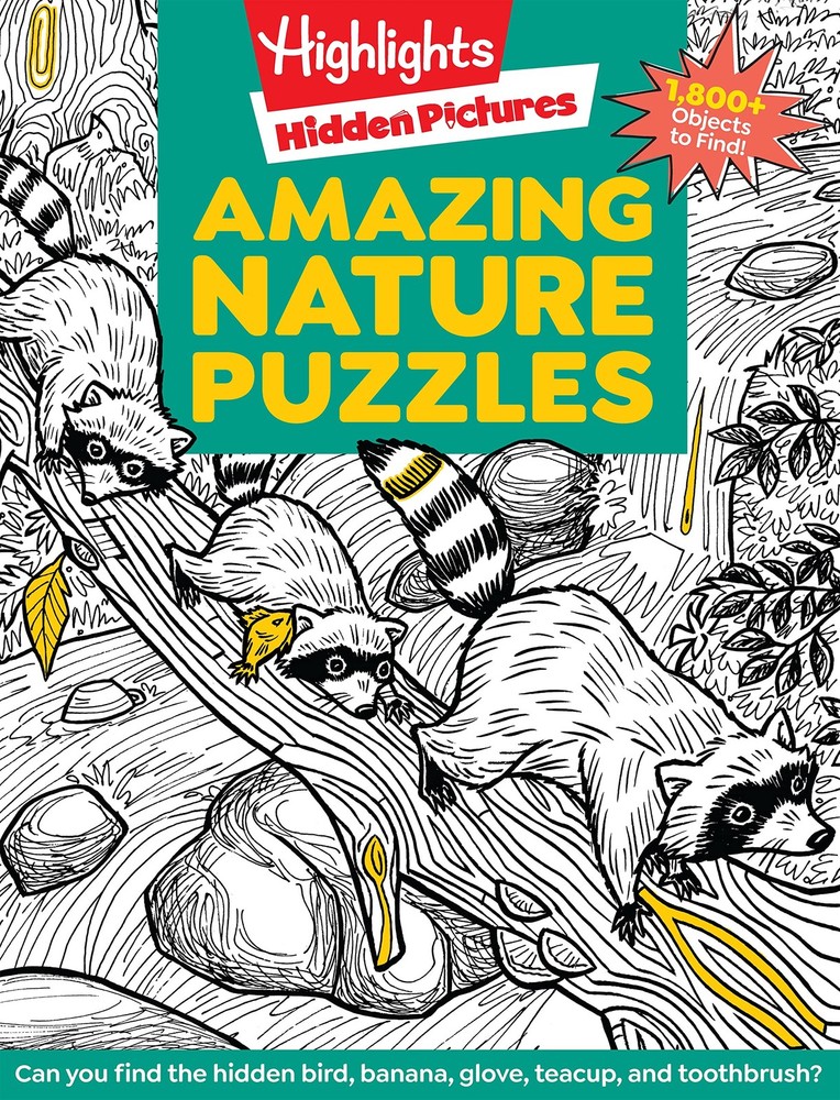 Amazing Nature Puzzles: Explore & Discover with Over 100 Fun Multicolor