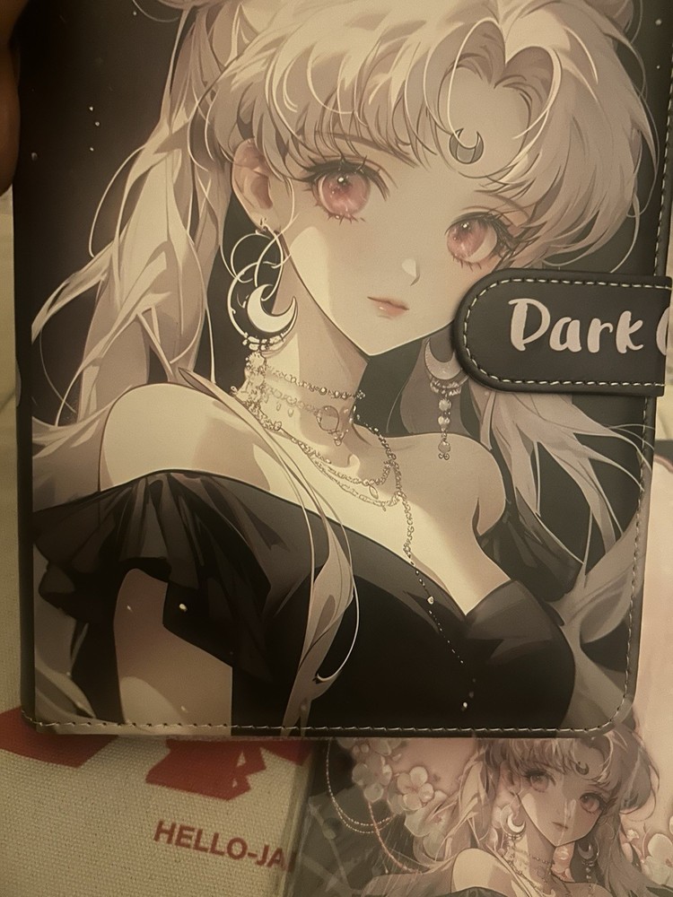 Sailor Moon Dark Girl Binder