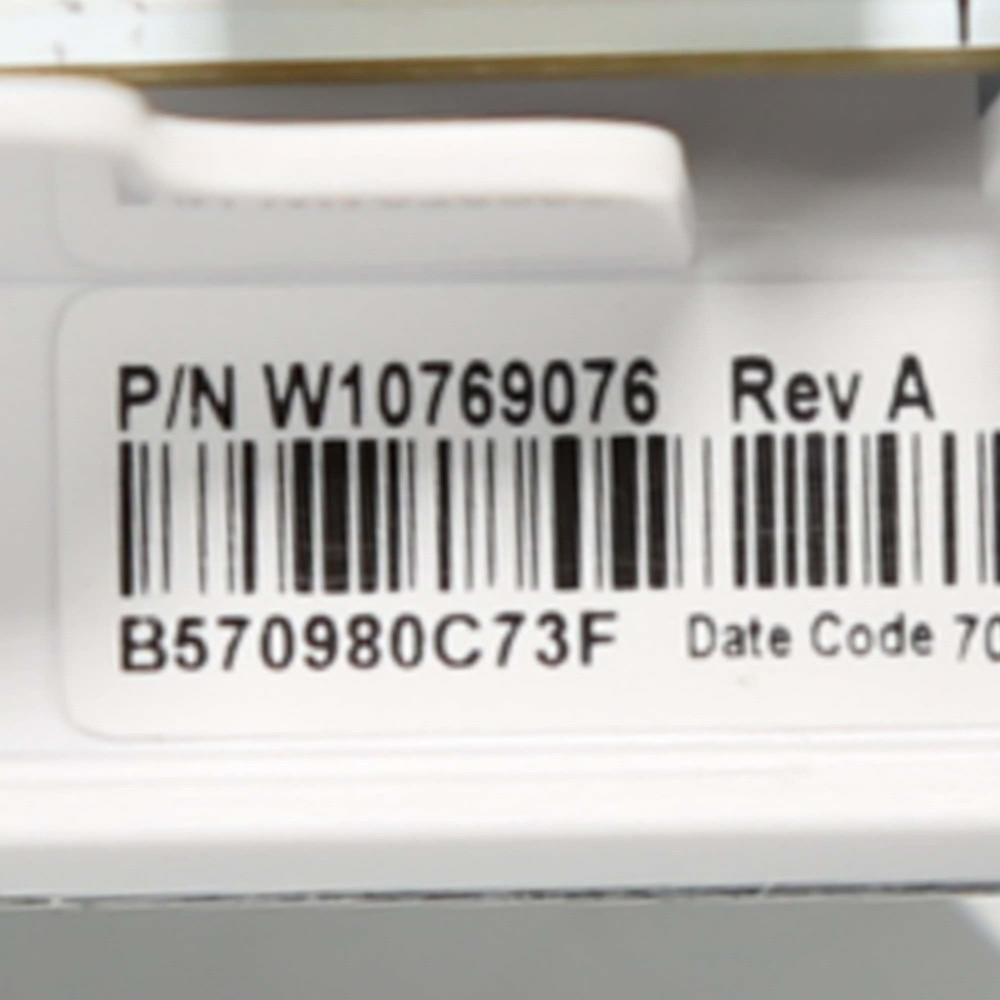 Whirlpool Refrigerator Temperature Control Drawer Assembly (WPW10769076)