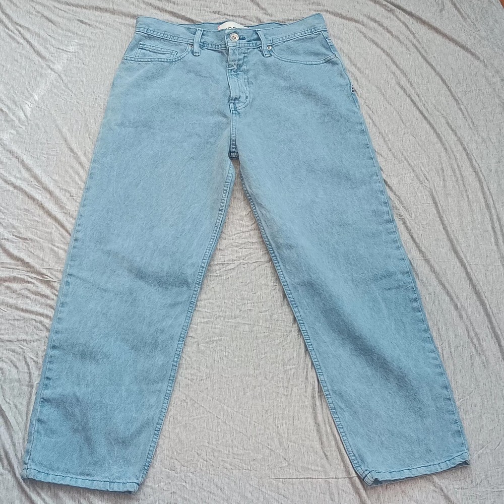 Urban Outfitters BDG Jeans Mens 30x32 Bow Fit Light Wash Baggy 90's Gruge Skate