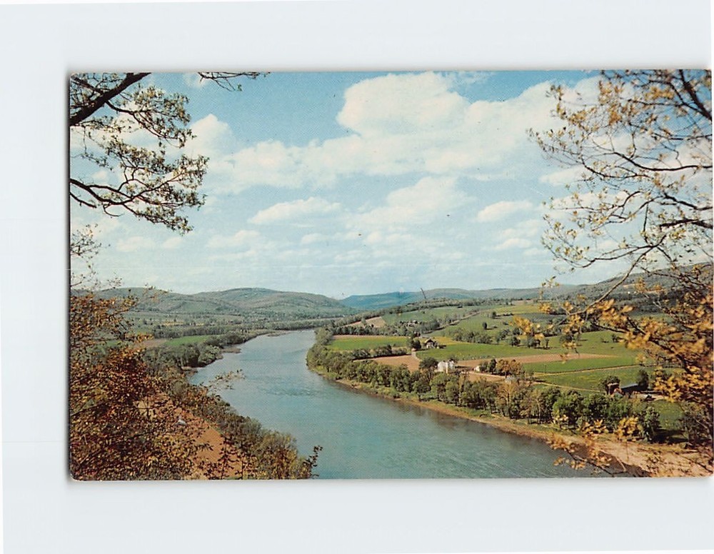 Postcard View of Susquehanna River Northeastern Pennsylvania USA