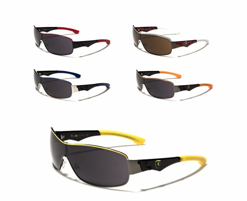 KHAN Sport Sunglasses for Baseball Running Golf Fishing with One-Piece Lens for Men and Women