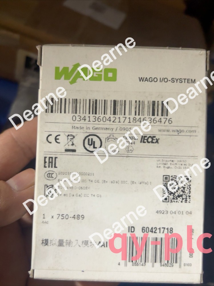 1PC Brand New WAGO 750-489 Logic Controller Module Fast FedEx or DHL