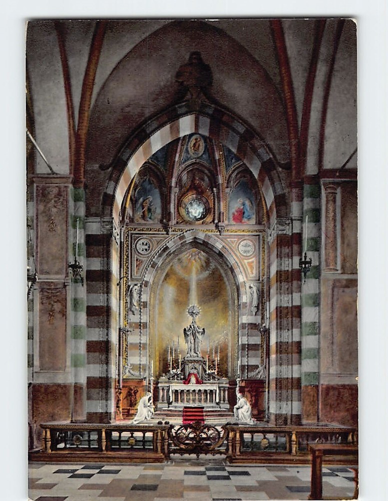 Postcard Holy Sacrament Altar Interior Basilica of Saint Padua Italy