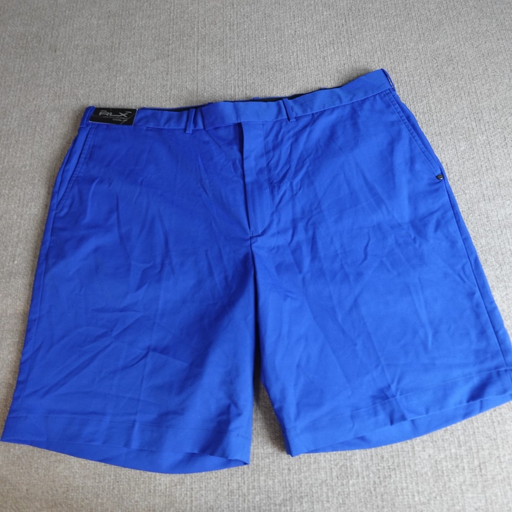 RLX Ralph Lauren Mens Shorts 42 Blue Solid 9