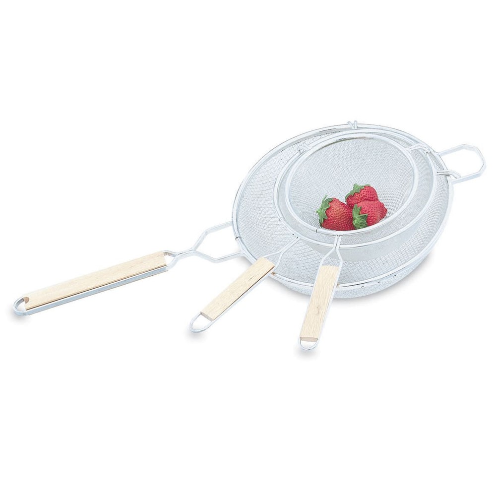 Vollrath 47191 Retinned Fine Double Wire 6-1/4 Strainer