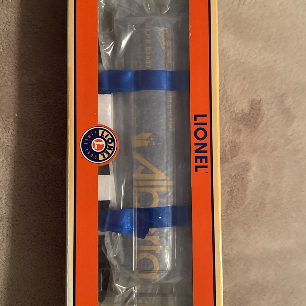 Lionel Alberta Cylindrical Hopper 6-27173 Brand New W/ Box O Gauge Train