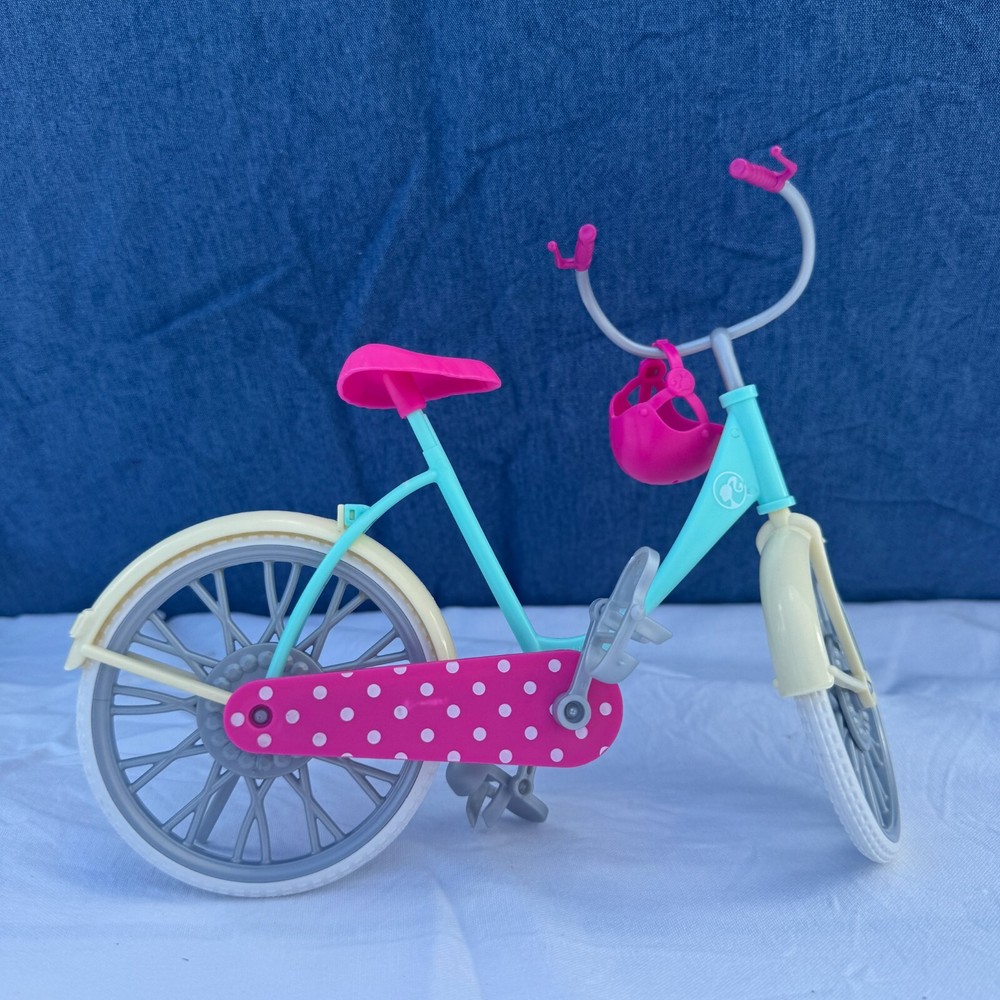 Barbie Bicycle with Helmet 2013 Mattel