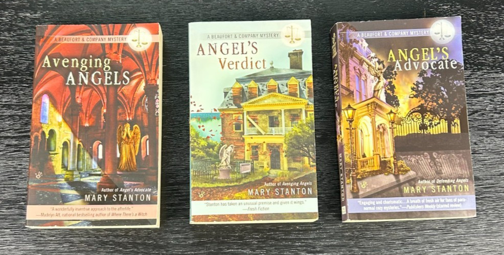 Mary Stanton Lot of 3 Beaufort & Company Paranormal Mystery Paperbacks