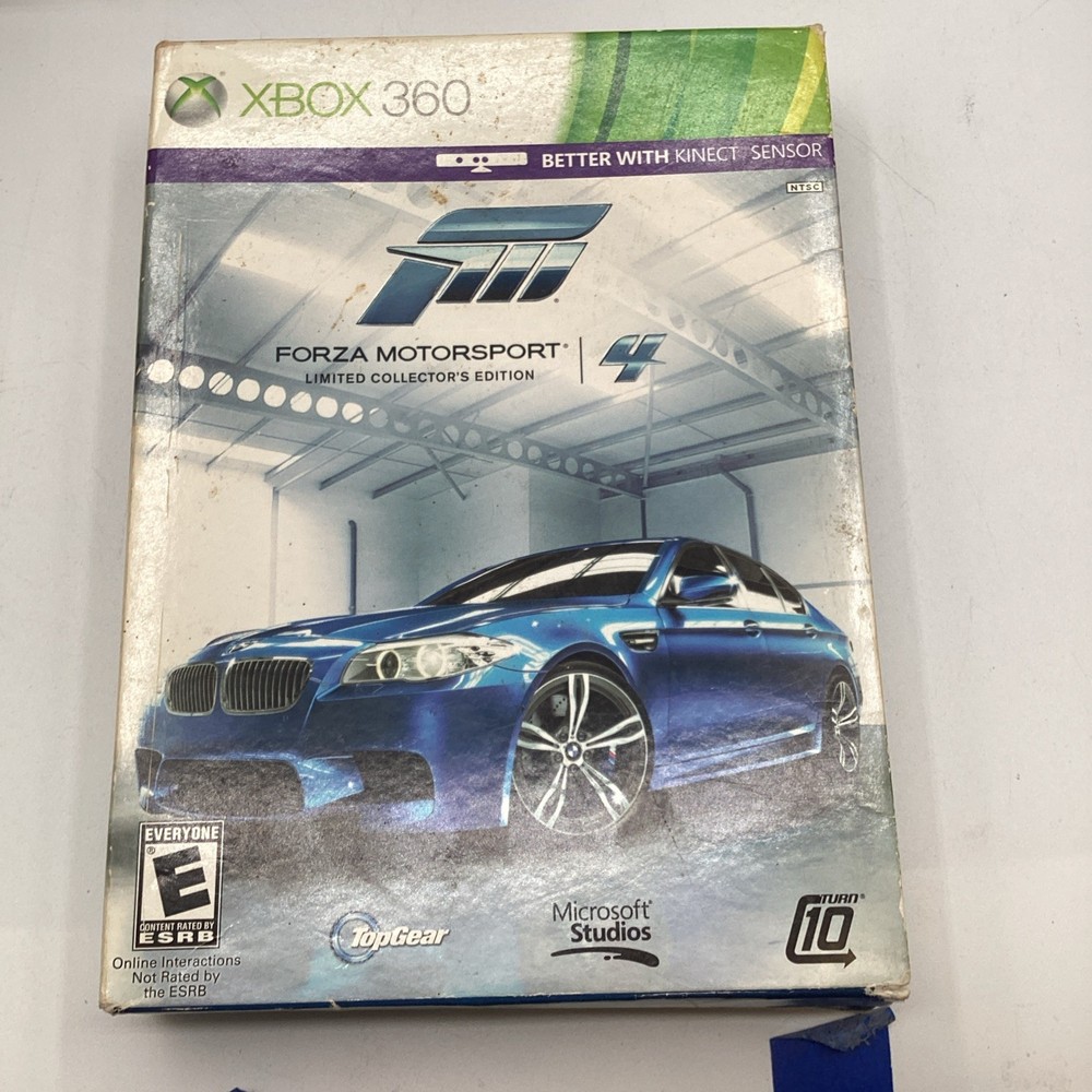 Forza Motorsport 4 Limited Collector's Edition (Microsoft Xbox 360) CIB Tested
