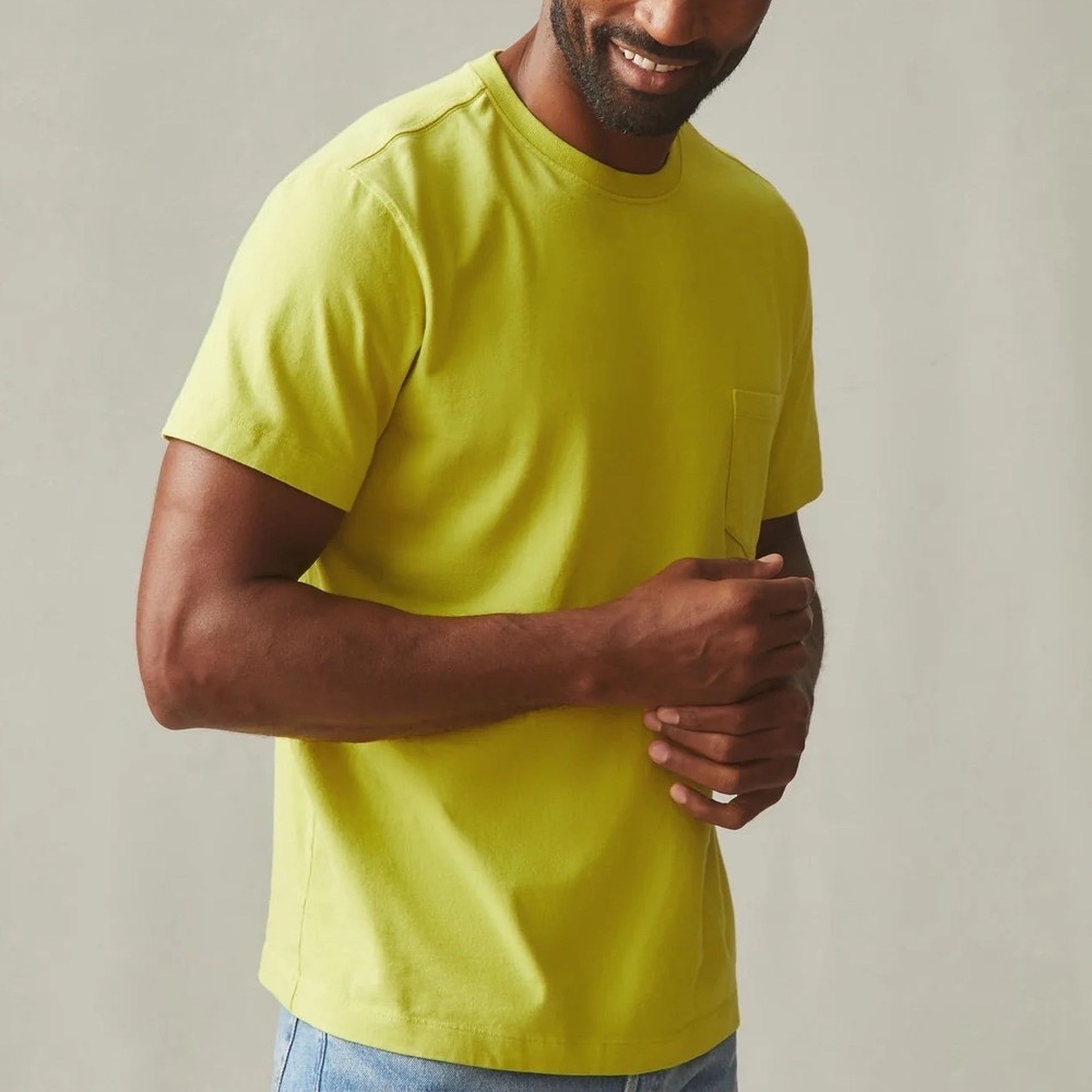 American Giant Men's Pocket Tee Size M Made in USA