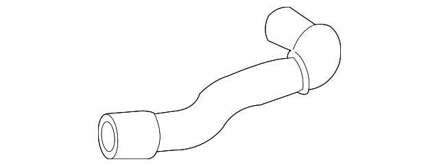 Genuine GM Rear Radiator Inlet Hose 19205256