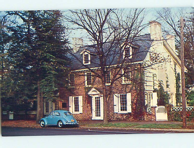 Unused Pre-1980 OLD CARS & RIDGELY HOUSE Dover Delaware DE : clearance r8781