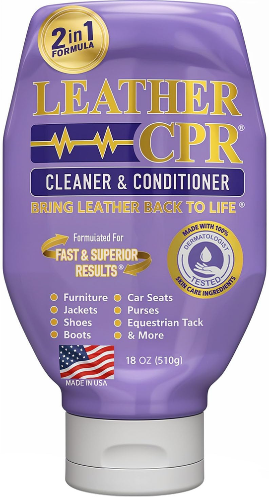Leather CPR Cleaner & Conditioner 18Oz Restores & Protects