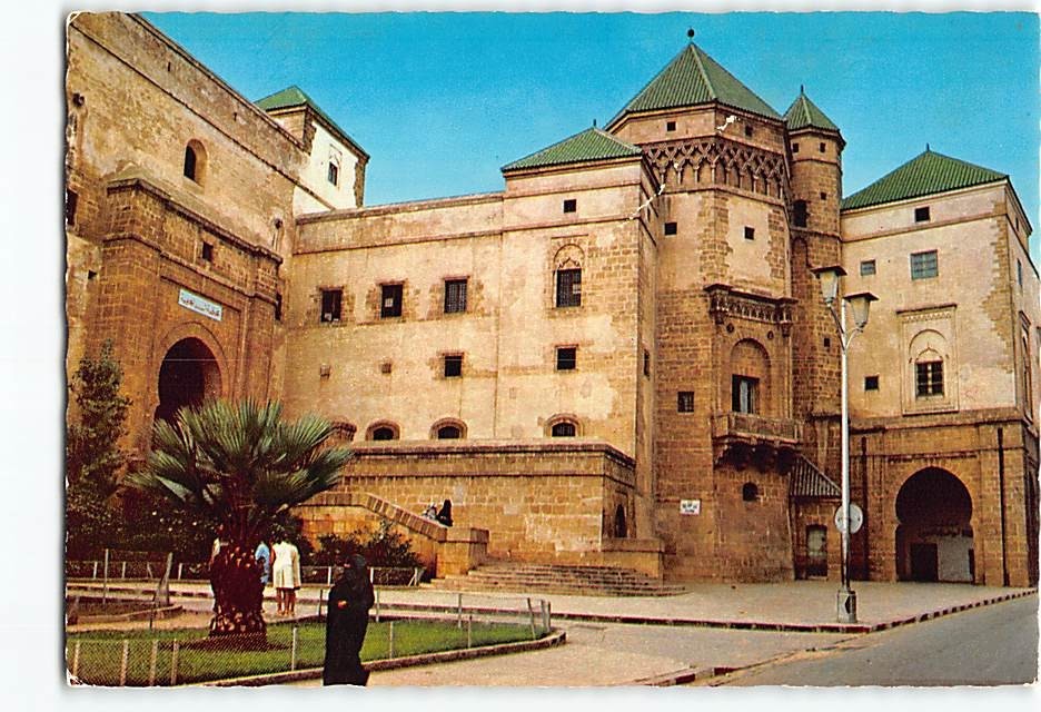 Postcard Mahkama du Pacha Casablanca Morocco