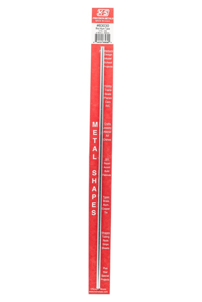 3/16 Alum Tube 6061-T6 ACC NEWAnother great item from Rarewaves USA | Free delivery!