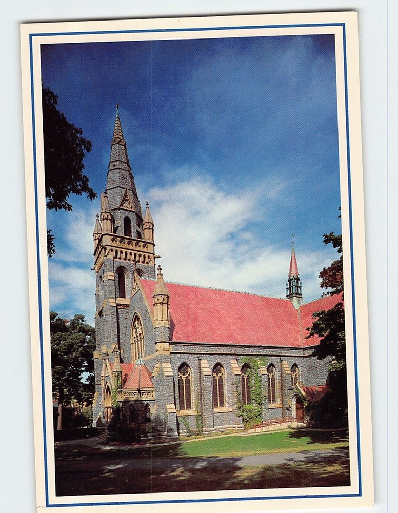 Postcard Packer Memorial Church Lehigh University Bethlehem Pennsylvania USA