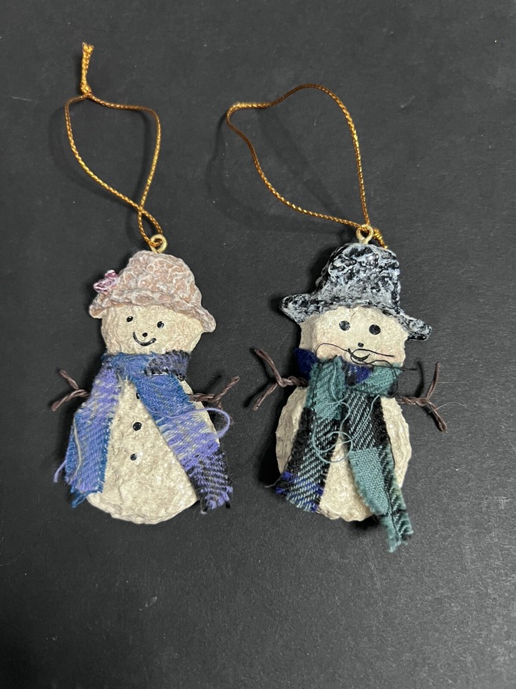 2 -1997 Linda Lindquist Baldwin FROM A NICKEL TO THE SNOWNICKLE Snowman Ornament