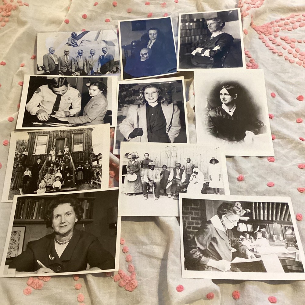 Empowering Women Who Dared Illustrated Postcards Set of 10  