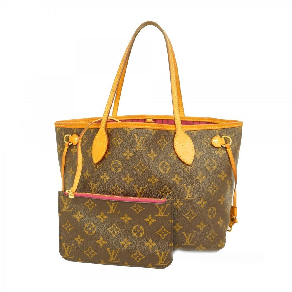Louis Vuitton Neverfull PM Monogram Tote Bag in Pivoine M41245
