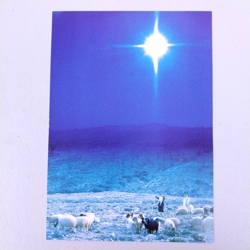 NGS Christmas Card Sample Advertisement - The Night of Christ's Birth 7184