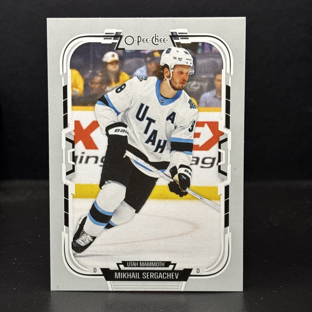 2025-26 O-Pee-Chee Base #225 Mikhail Sergachev - Utah Mammoth