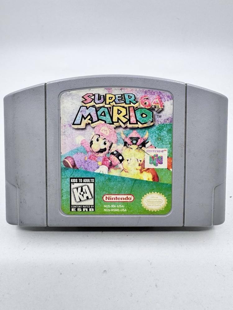 Super Mario 64 (Nintendo 64) [Cartridge Only] Authentic! Tested Working!