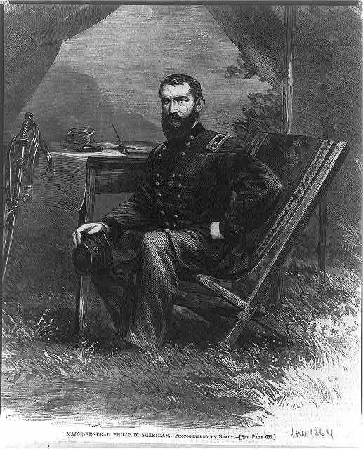 Photo:Major General Philip H. Sheridan 1864