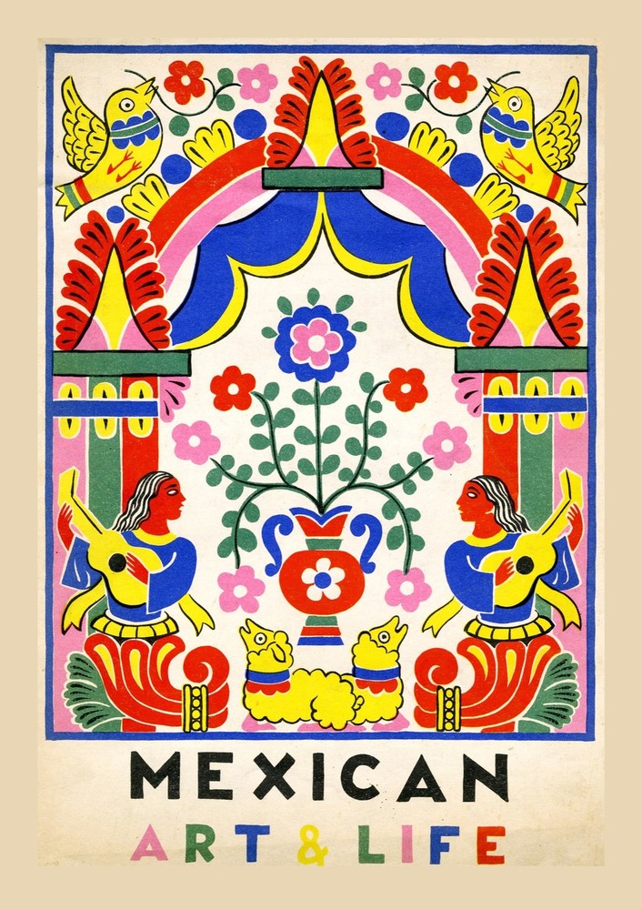 6706.Mexican Art life POSTER.Office Home room Decoration.Wall art design