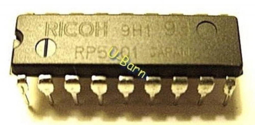 RICOH RP5C01 DIP18 REAL-TIME CLOCK WITH INTERNAL RAM USA ship