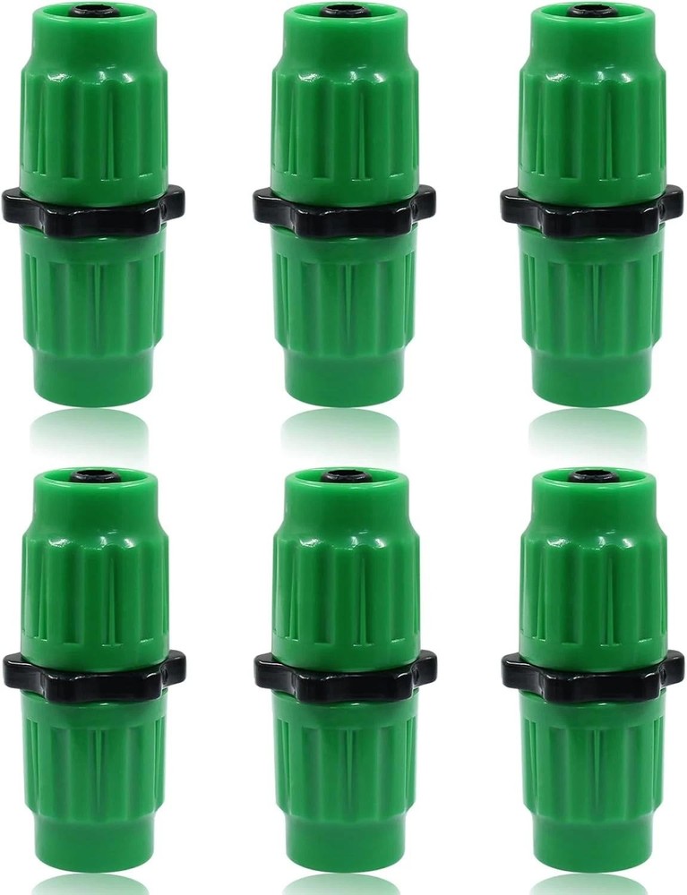 6 Sets Expandable Garden Hose Repair Kit, Dual-channel Hose Female Male Connecto