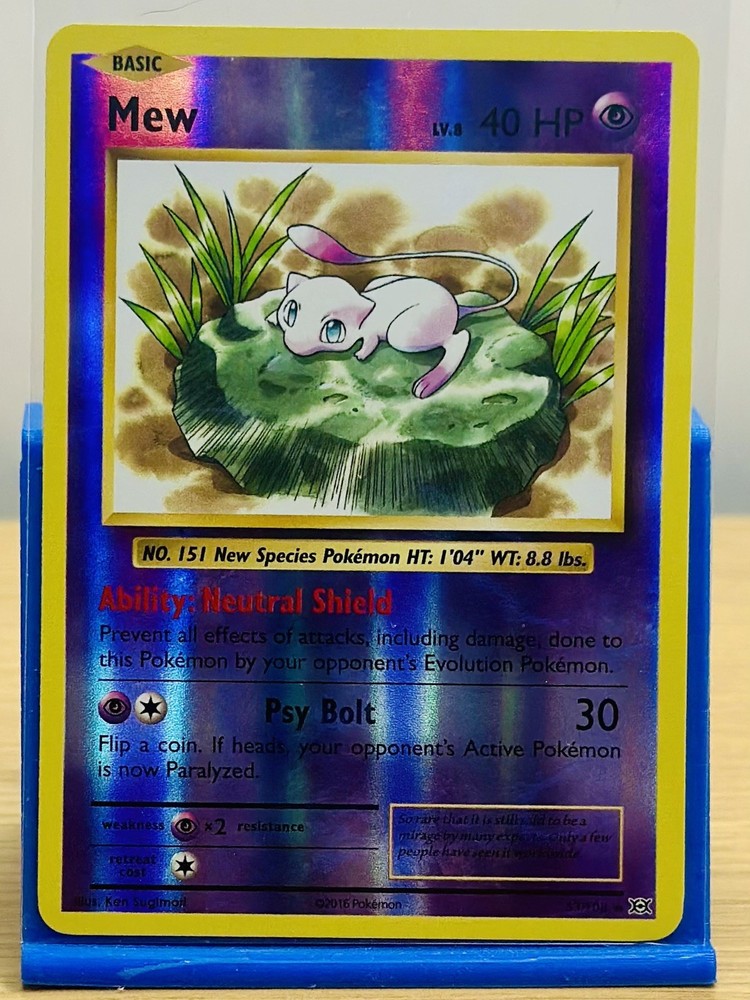 Mew 53/108 Evolutions Reverse Holo