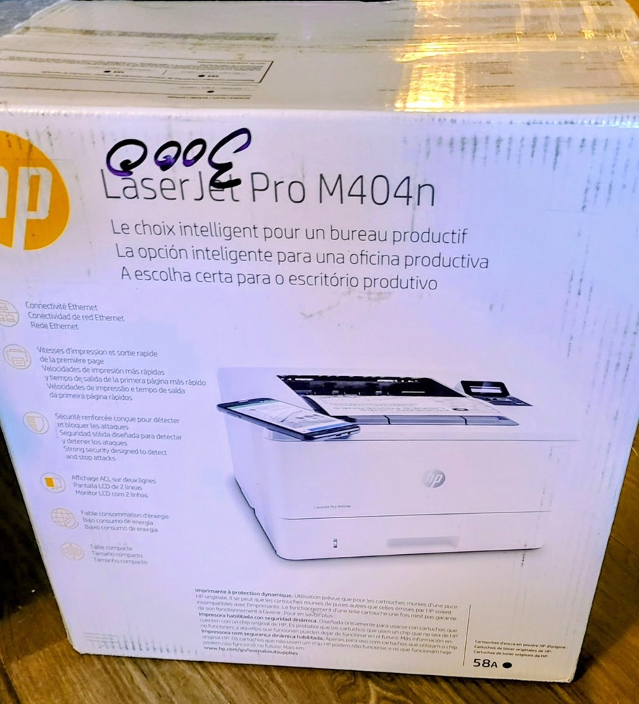 HP LaserJet Pro M404n Monochrome Laser Printer