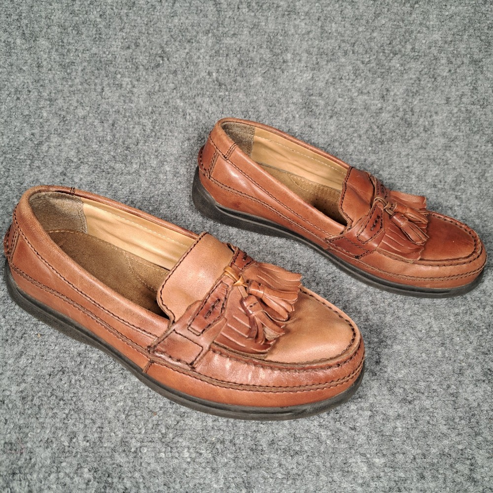 Dockers Mens Sinclair Leather Dress Casual Tassel Slip-on Comfort Loafer Shoe