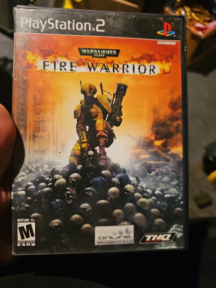 Warhammer 40,000: Fire Warrior (Sony PlayStation 2 Ps2, 2003) Tested