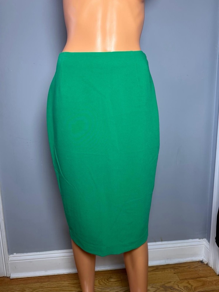The Limited Green High Waist Pencil Skirt Size 4 NWT Career Office Knee Length.