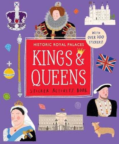 Kings and Queens Sticker Activity Book by Jessica Smith: New
