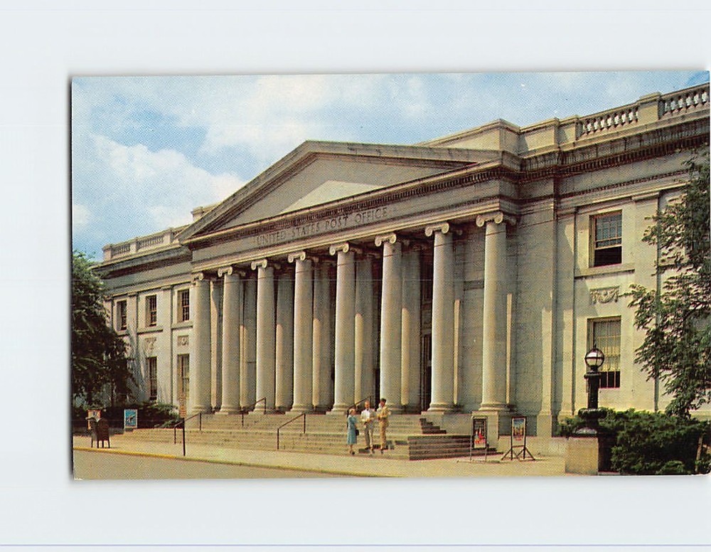 Postcard US Post Office York Pennsylvania USA