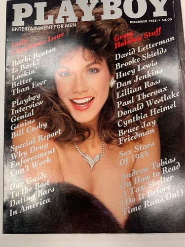 Playboy Magazine December 1985 Barbi Benton Excellent