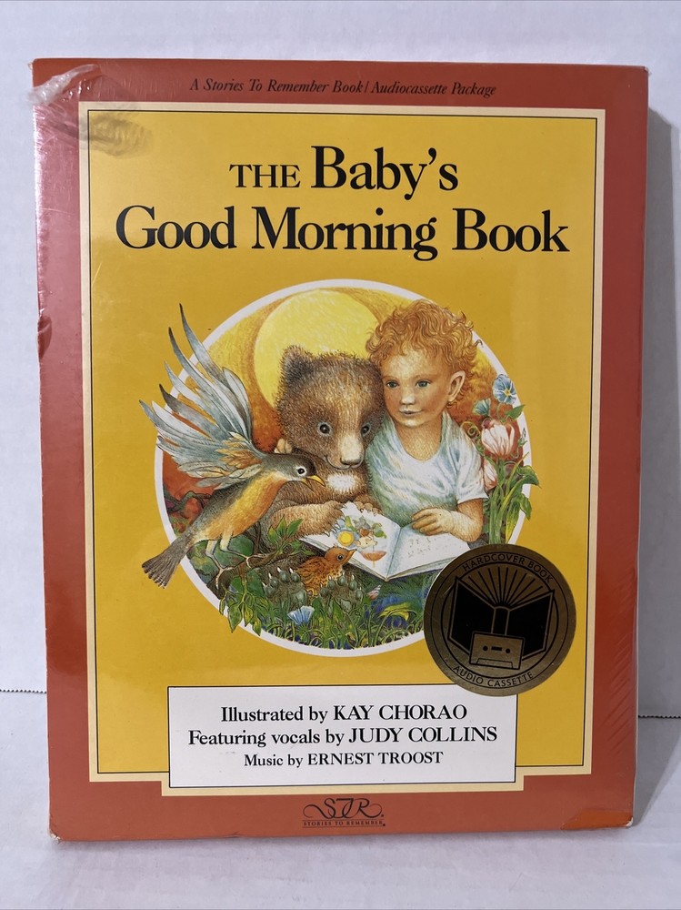 The Baby’s Good Morning Book Hardcover With Audio Cassette New