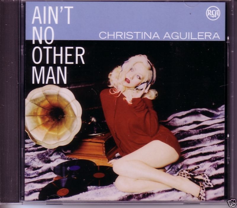 CHRISTINA AGUILERA Ain’t No other Man EDIT & INSTRUMENTAL PROMO CD single USA