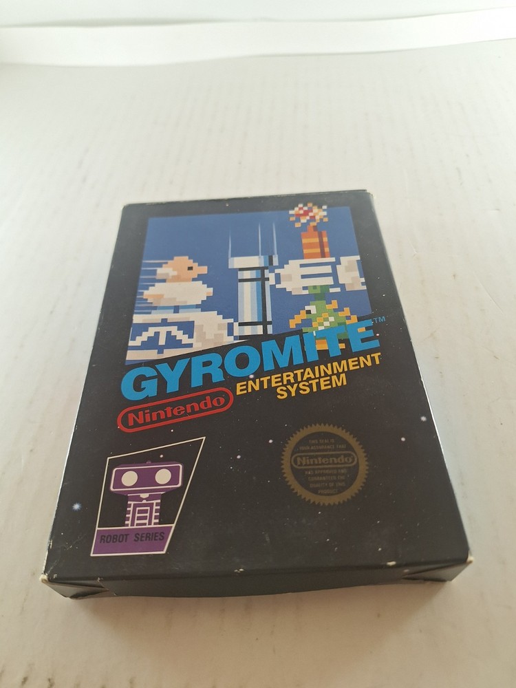 Gyromite [5 Screw] (Nintendo Entertainment System) In Box, Tested & Working