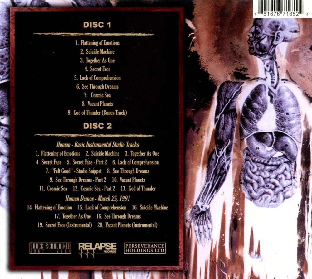Death Human [Expanded] New Cd