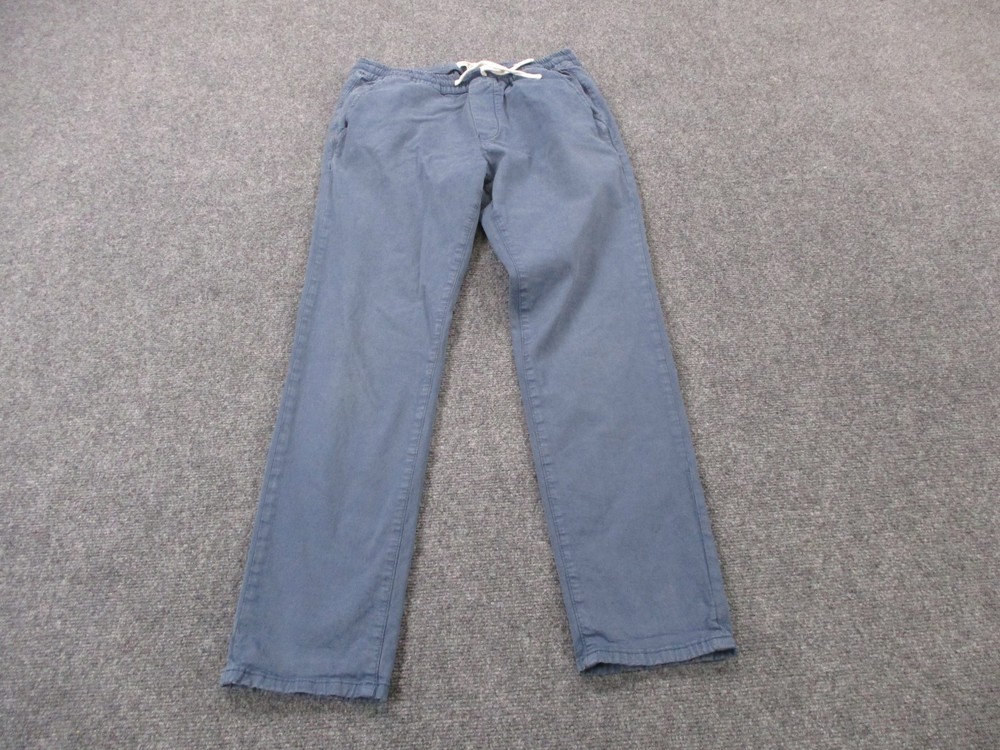 Marine Layer Sweatpants Mens M Blue Slim Fit Lounge Stretch Casual Active