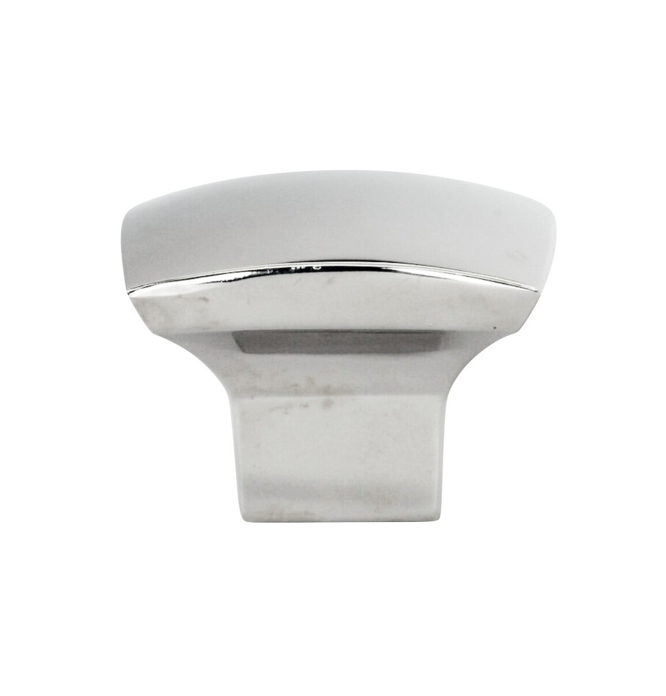 Zen Dynasty 2-Pack Square Nickel Cabinet Knobs 1-7/32