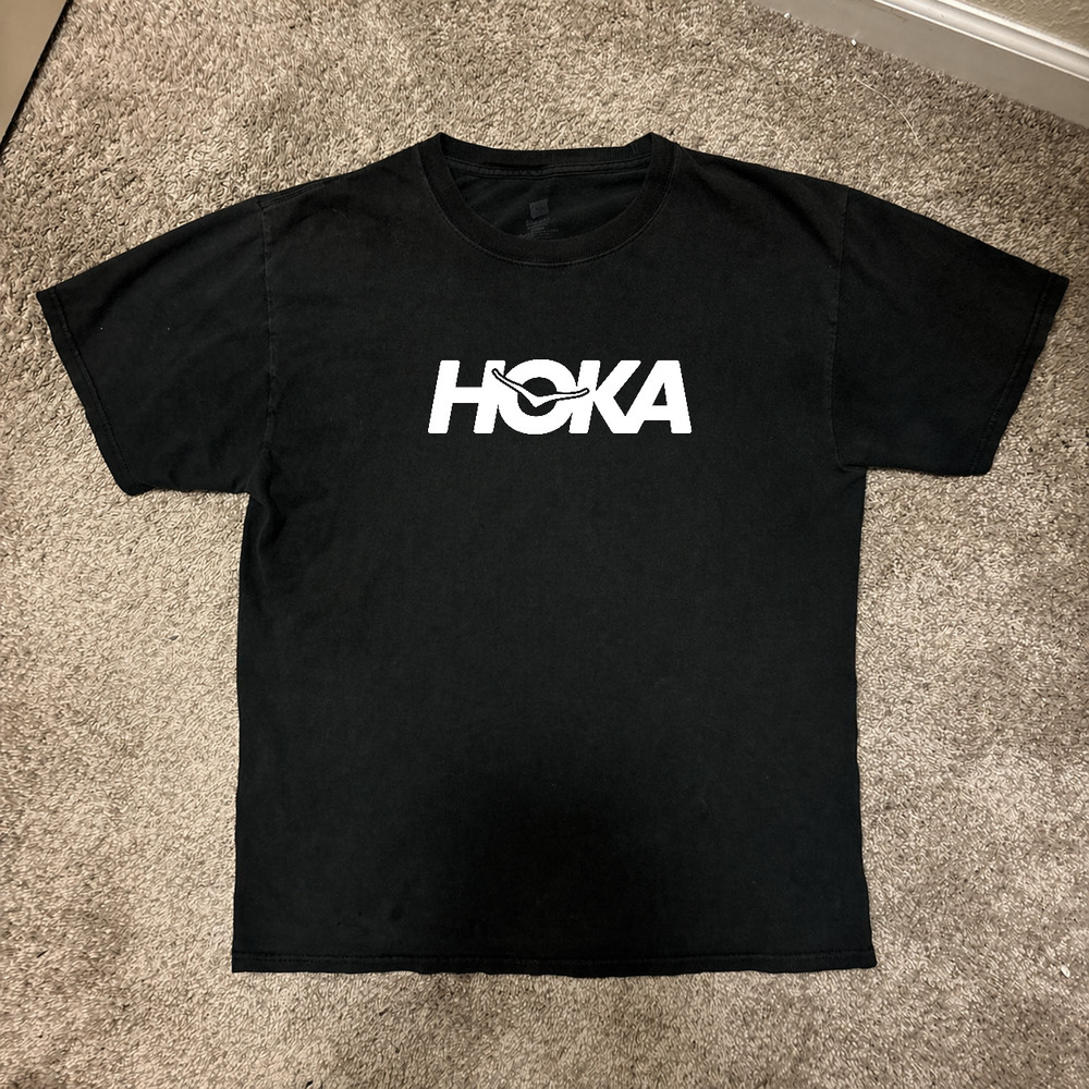 Hoka One One Active T-Shirt Logo Men's T-Shirt, Sizes S to 5XL, Casual Top