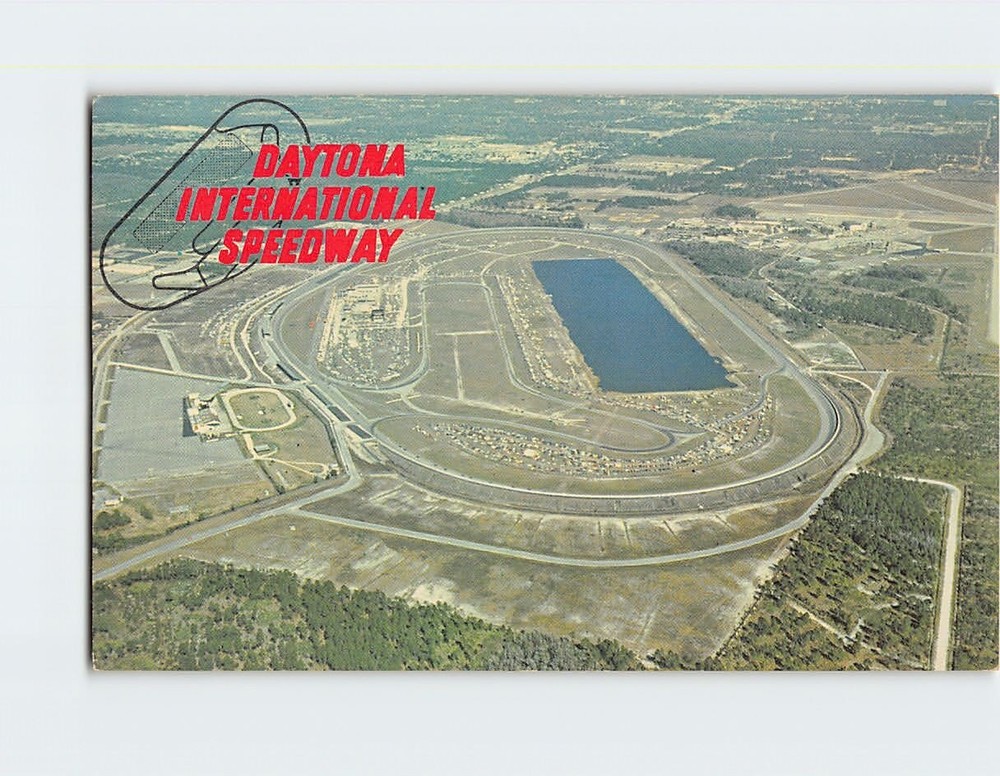 Postcard Daytona International Speedway Daytona Beach Florida USA