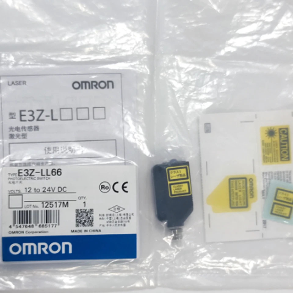 1PC New In Box Omron E3Z-LL66 Photoelectric Switch Sensor