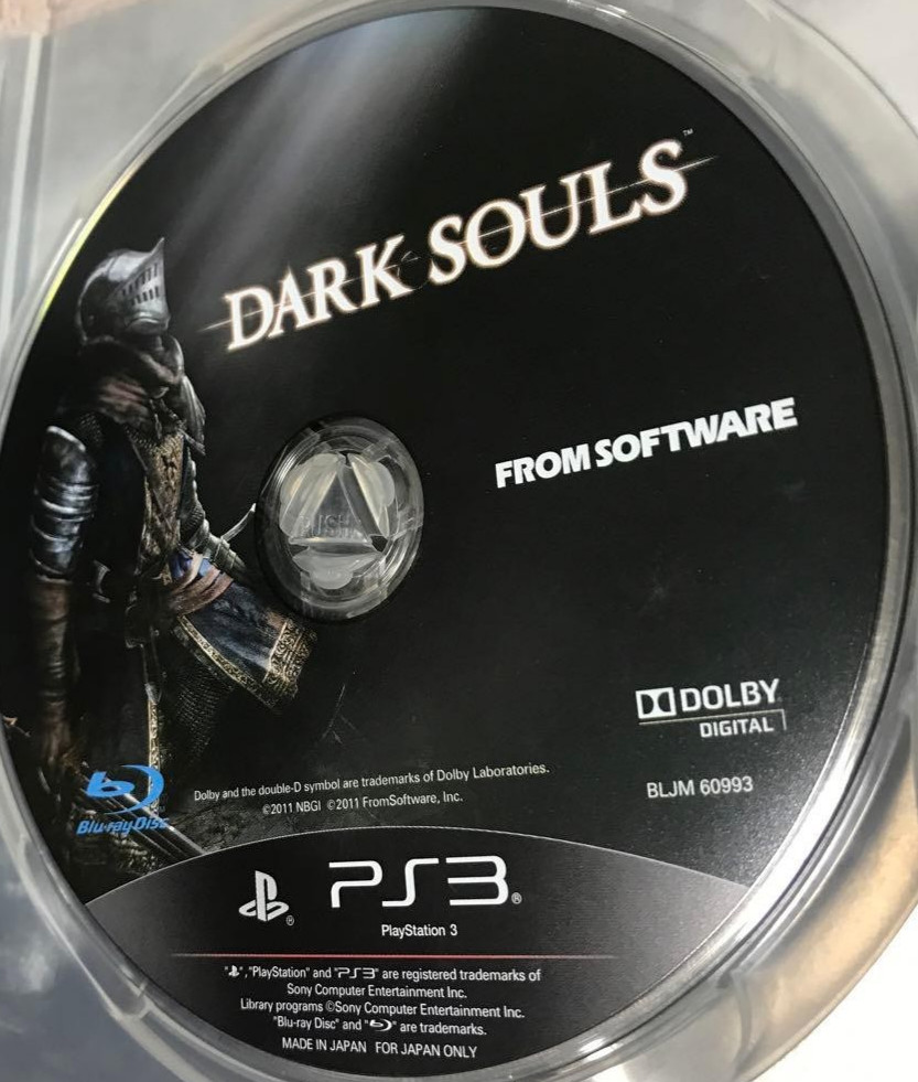 Dark Souls PlayStation3 PS3 Sony Disc Only Used Tested Japanese ver