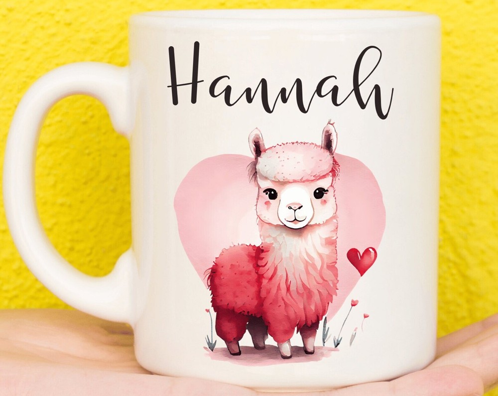 Llama Mug Llama Gift Personalised Mugs Custom Mug Personalised Gift Personalised